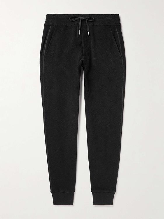 Black sweatpants from Tom Ford