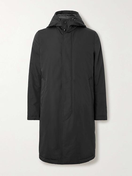 Black parka from Tom Ford