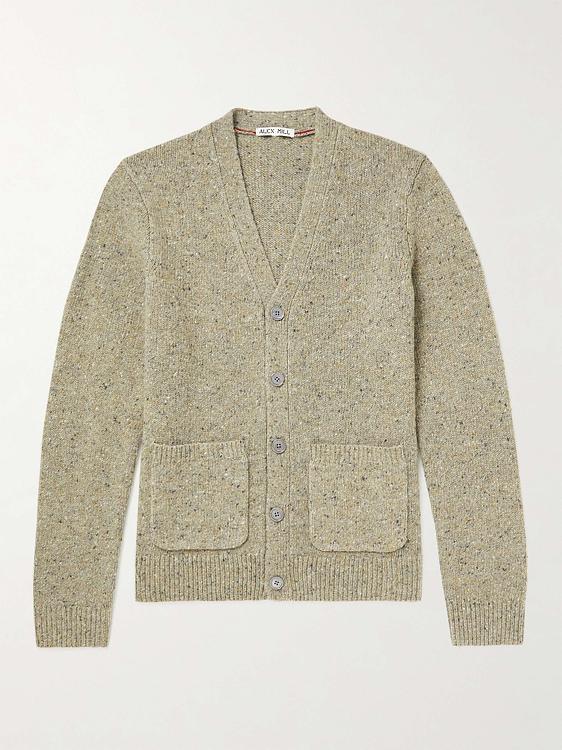 Taupe cardigan from Alex Mill