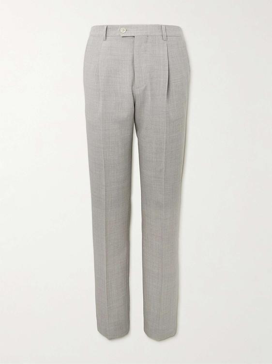 Grey chinos from Brunello Cucinelli