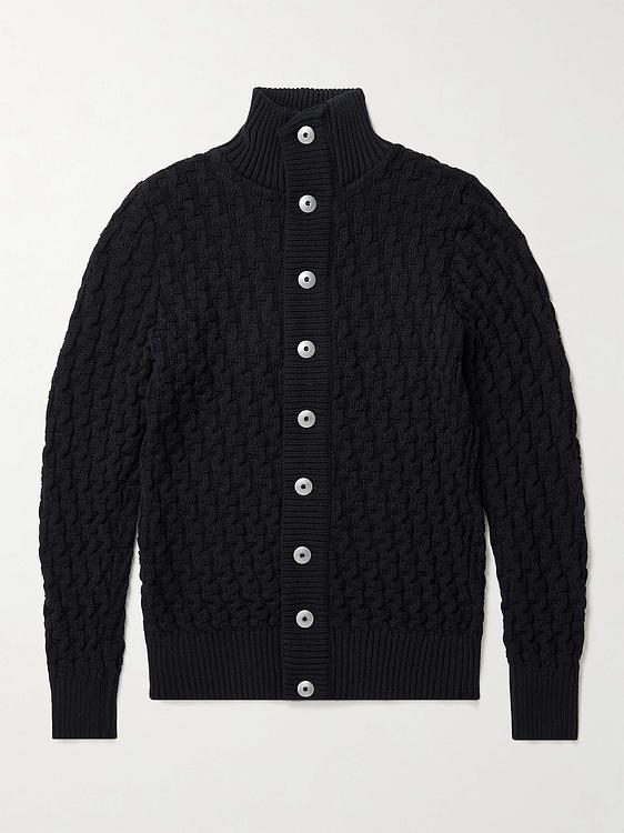Black cardigan from S.N.S. Herning