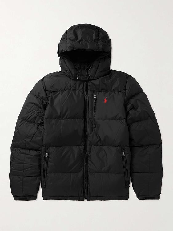 Black down jacket from Polo Ralph Lauren