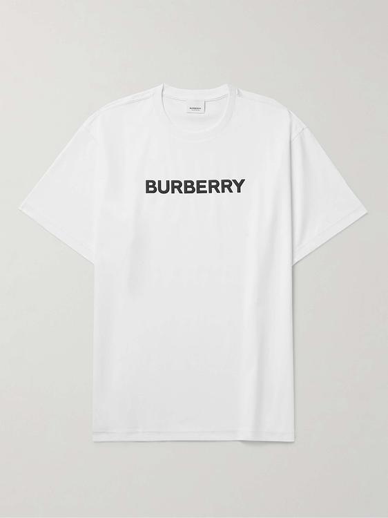 Print white t-shirt from Burberry