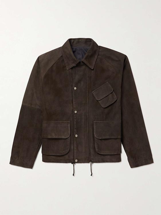 Dark brown casual jacket from Stòffa