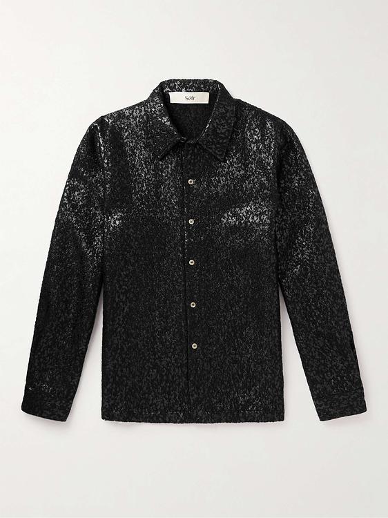 Black casual shirt from Séfr