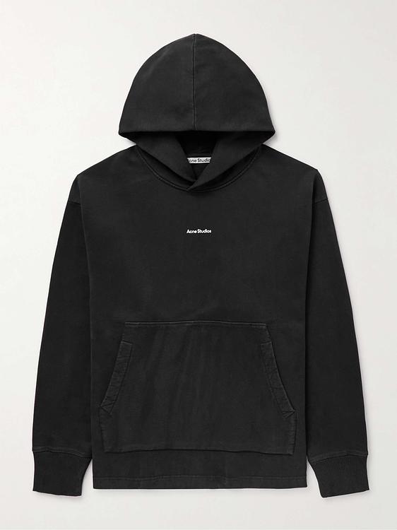 Black hooded sweatshirt from Acne Studios