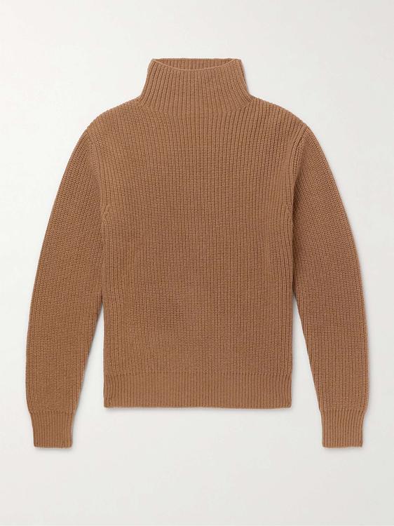Brown turtleneck from Mr P.