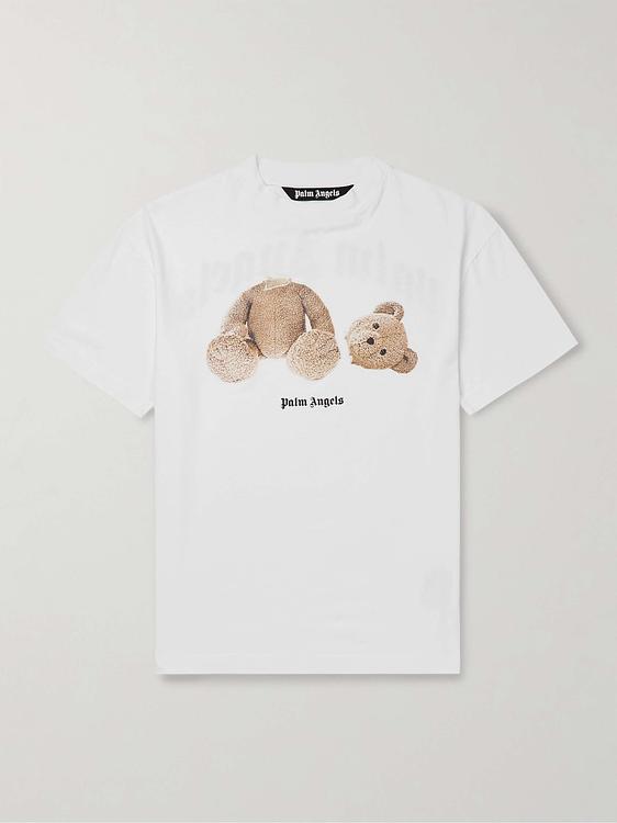 Print white t-shirt from Palm Angels