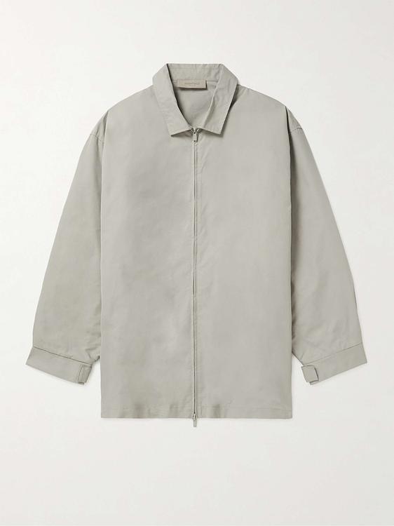 Grey casual jacket from Fear Of God Essentials