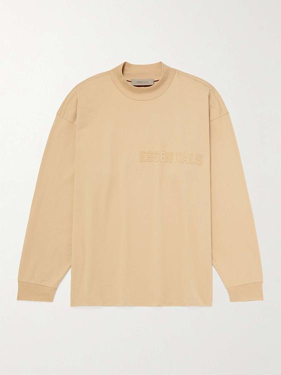 Peach long sleeve t-shirt from Fear Of God Essentials