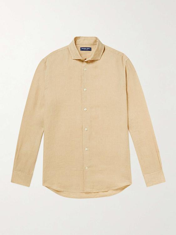 Peach casual shirt from Frescobol Carioca