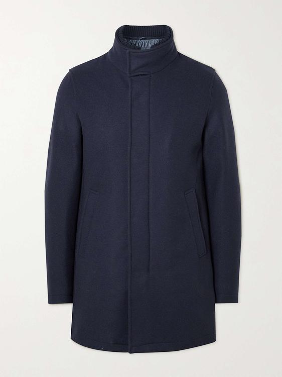Black coat from Herno
