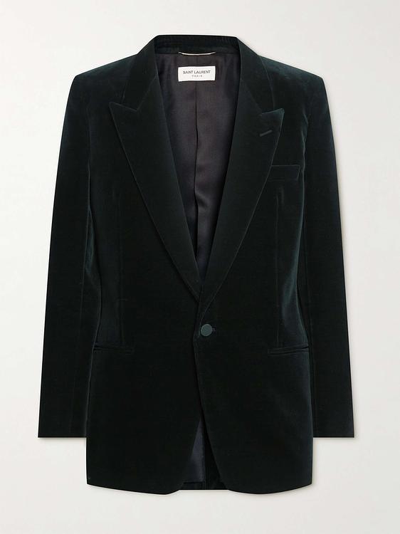 Black blazer from Saint Laurent