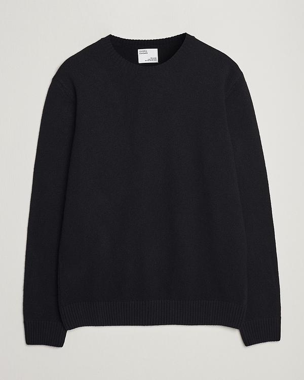 Black sweater from Colorful Standard