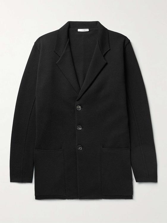 Black cardigan from The Row