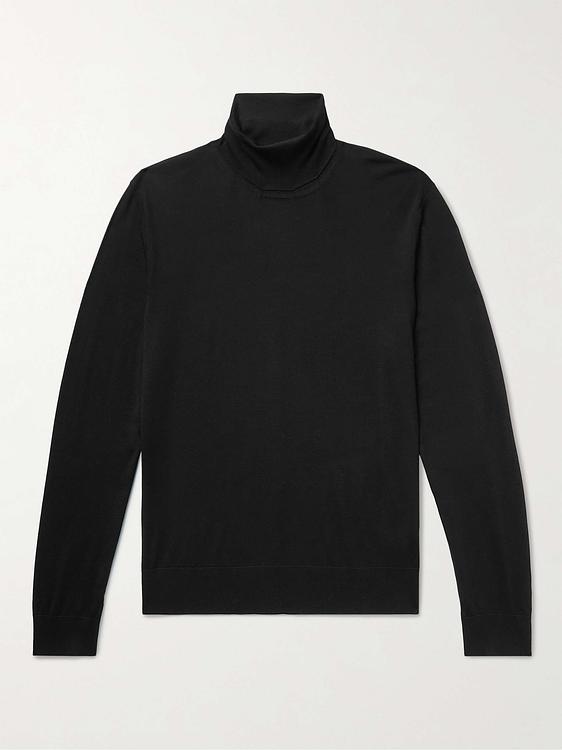 Black turtleneck from The Row