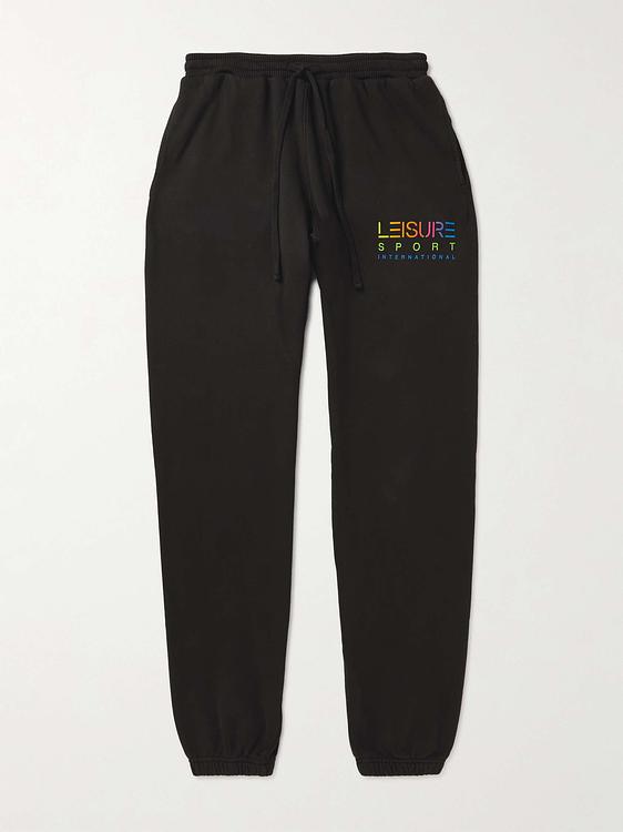 Print black sweatpants from Pasadena Leisure Club