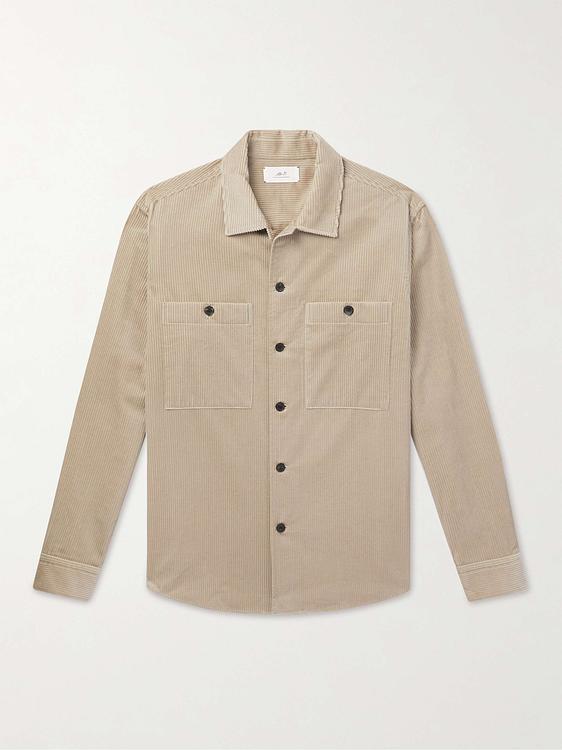 Taupe casual shirt from Mr P.