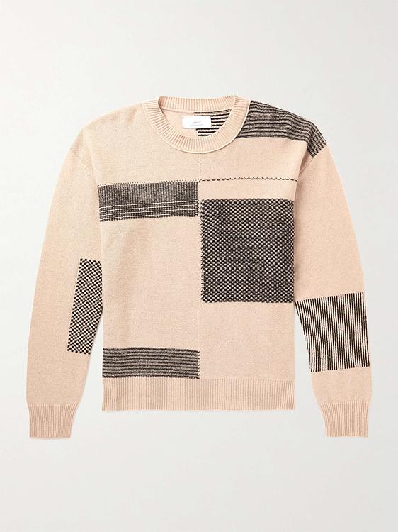 Peach cashmere sweater from Mr P.