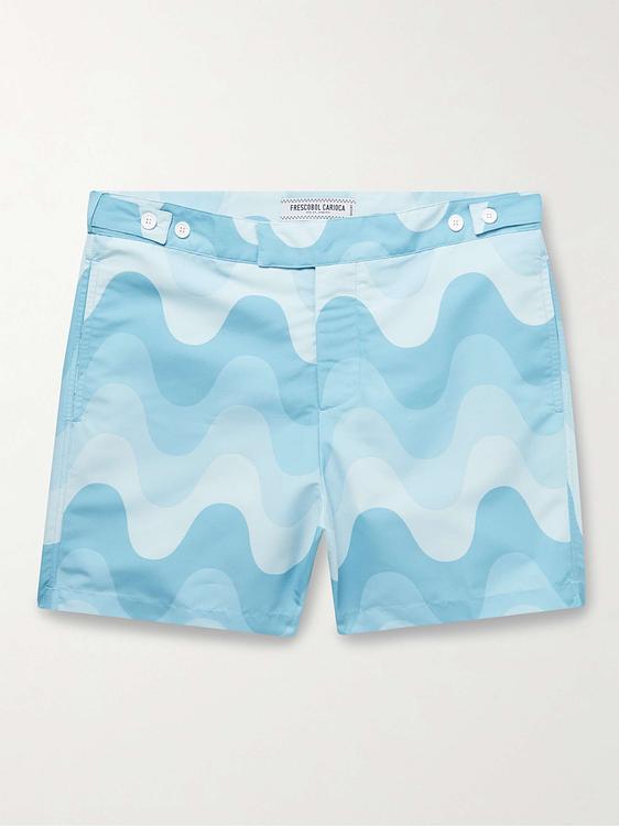 Light blue swim shorts from Frescobol Carioca