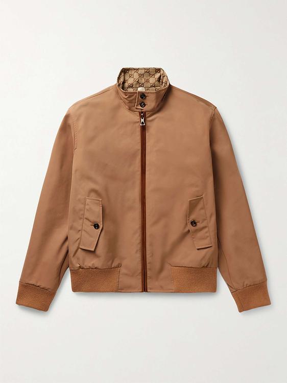 Brown casual jacket from Gucci