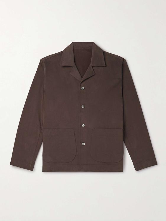 Dark brown casual jacket from Stòffa