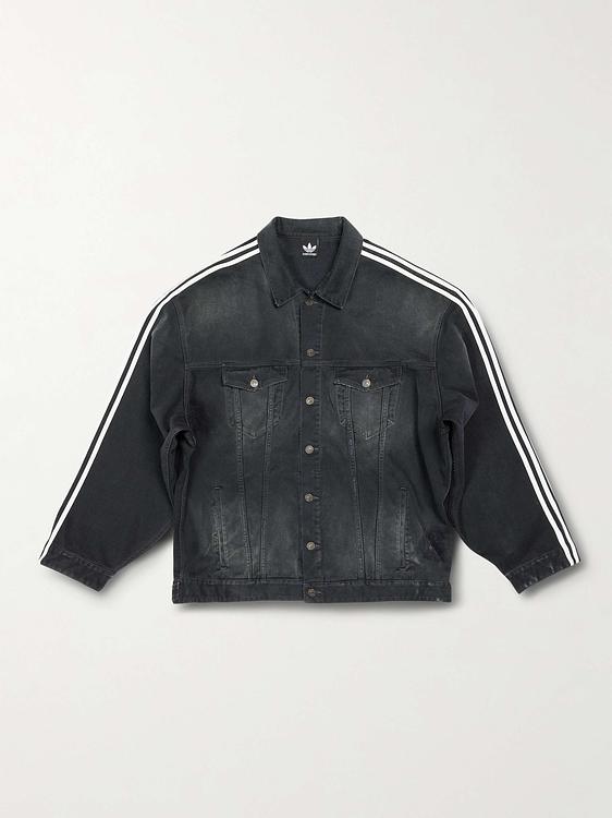 Dark grey denim jacket from Balenciaga
