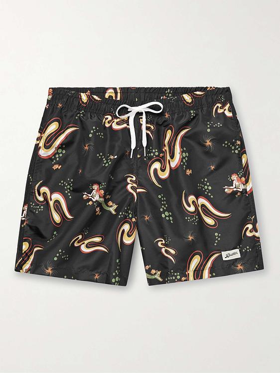 Dark grey swim shorts from Bather