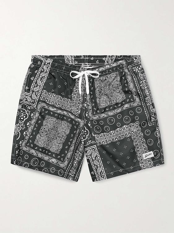Dark grey swim shorts from Bather