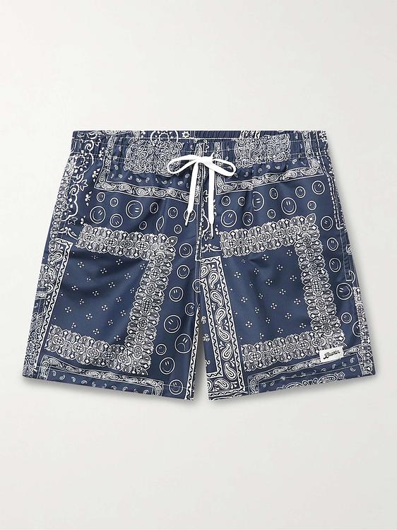 Dark blue swim shorts from Bather