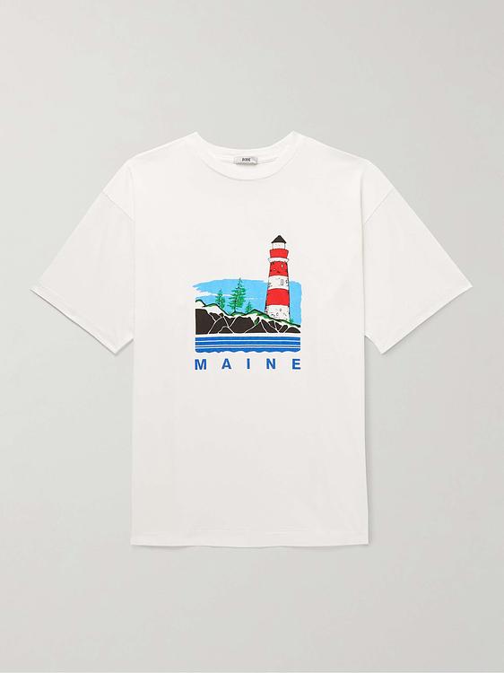 Print white t-shirt from Bode