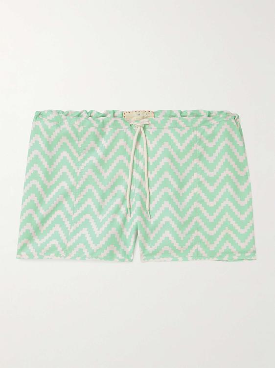 Light green swim shorts from Smr Days