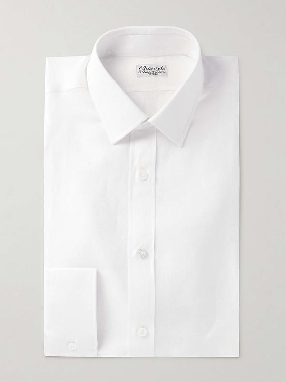 White business shirt from Charvet