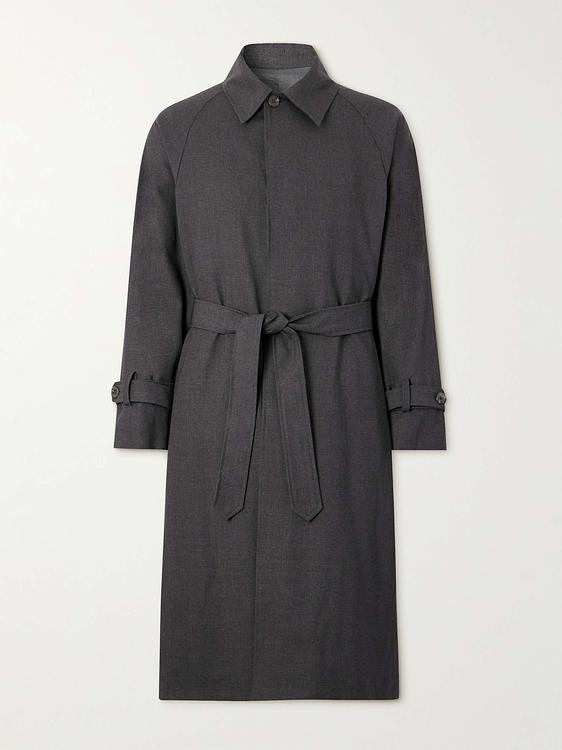 Dark grey coat from Stòffa