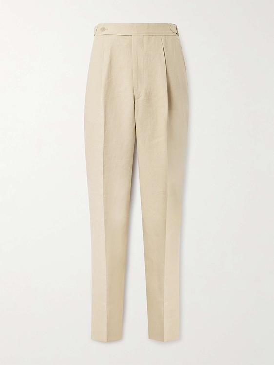 Beige chinos from Stòffa