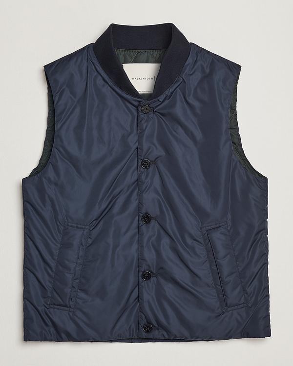 Dark grey vest from Mackintosh