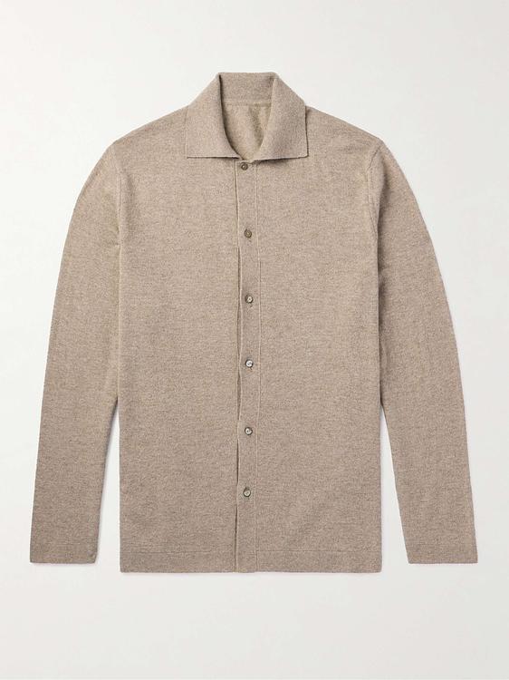 Grey overshirt from Stòffa