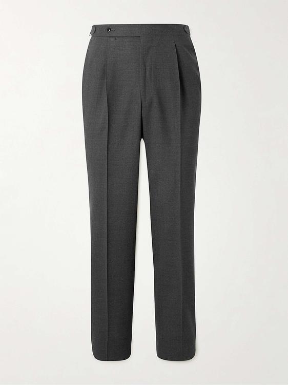 Dark grey formal trousers from Stòffa