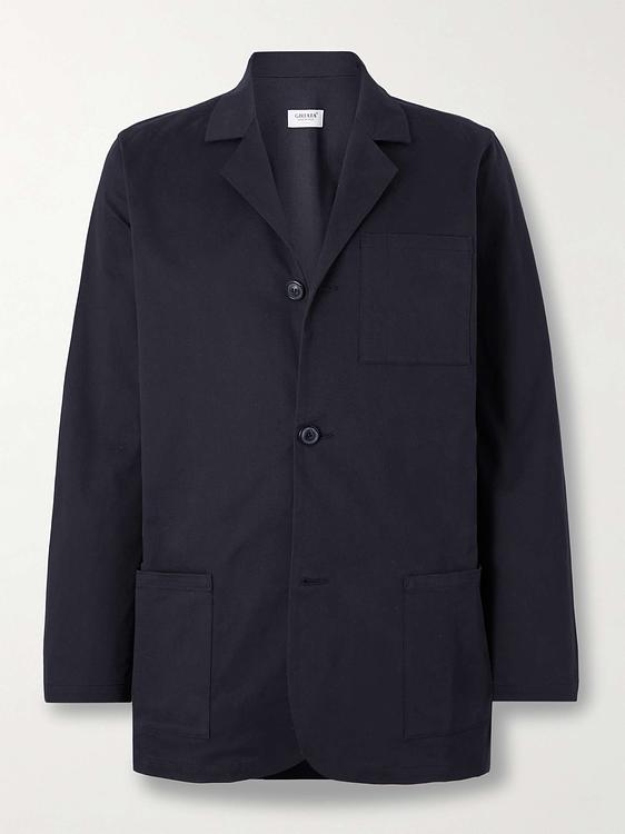 Black blazer from Ghiaia Cashmere