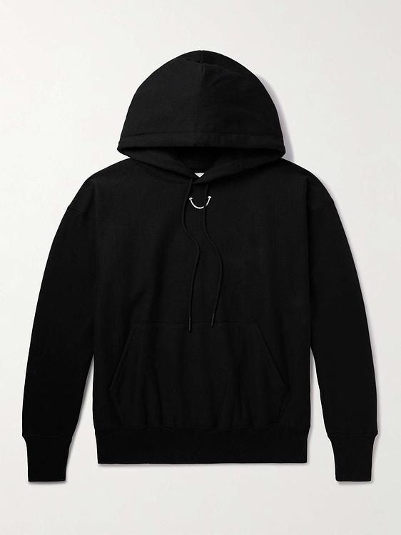 Black hooded sweatshirt from Readymade