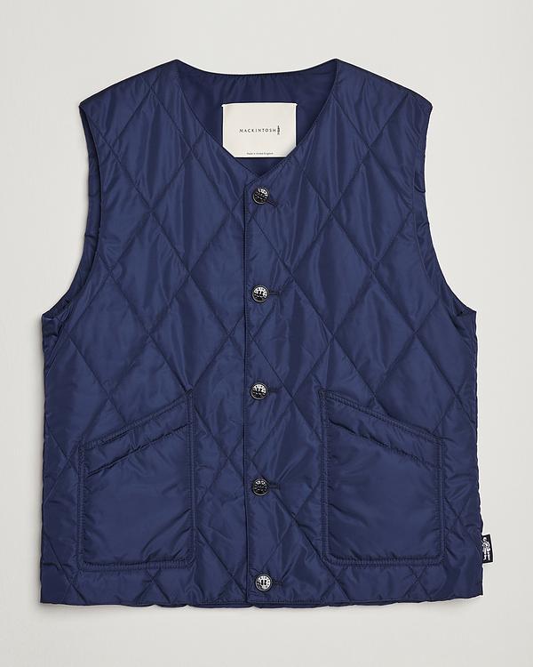 Dark blue vest from Mackintosh