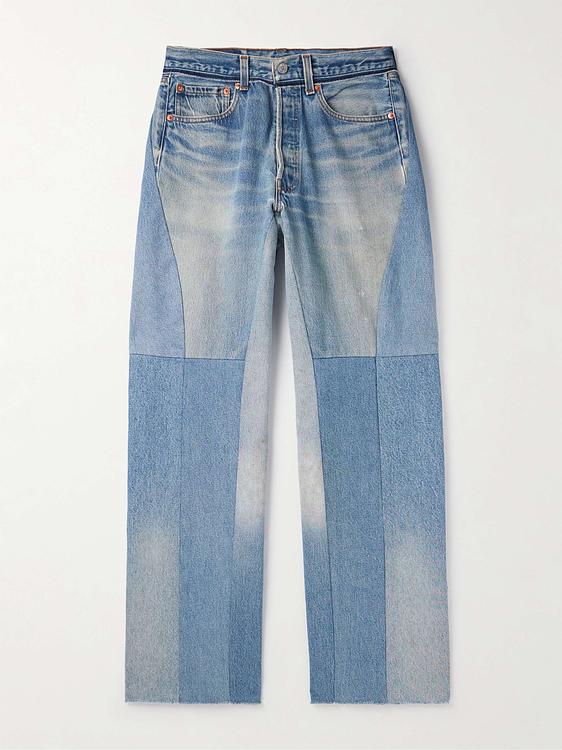 Blue wide-leg jeans from Readymade
