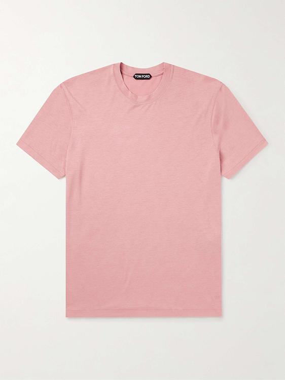 Light pink t-shirt from Tom Ford