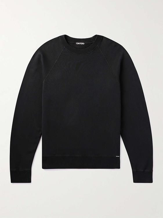 Black sweatshirt from Tom Ford