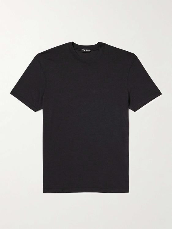 Black t-shirt from Tom Ford