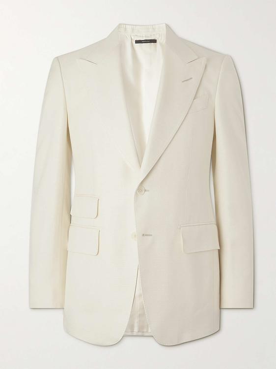 White suit jacket from Tom Ford