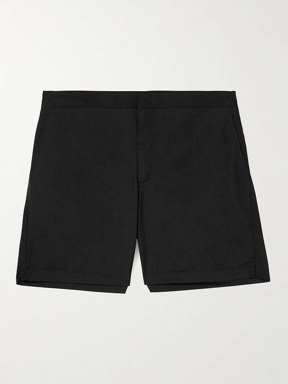 Black swim shorts from Mr P.