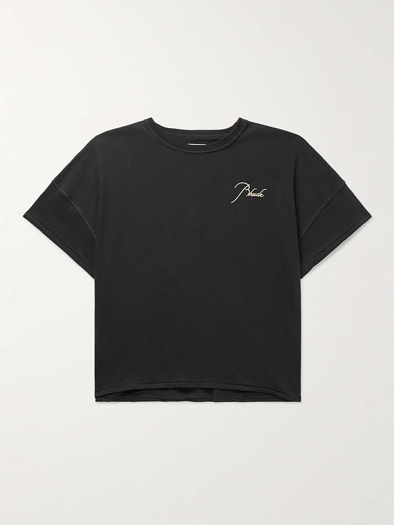 Black t-shirt from Rhude
