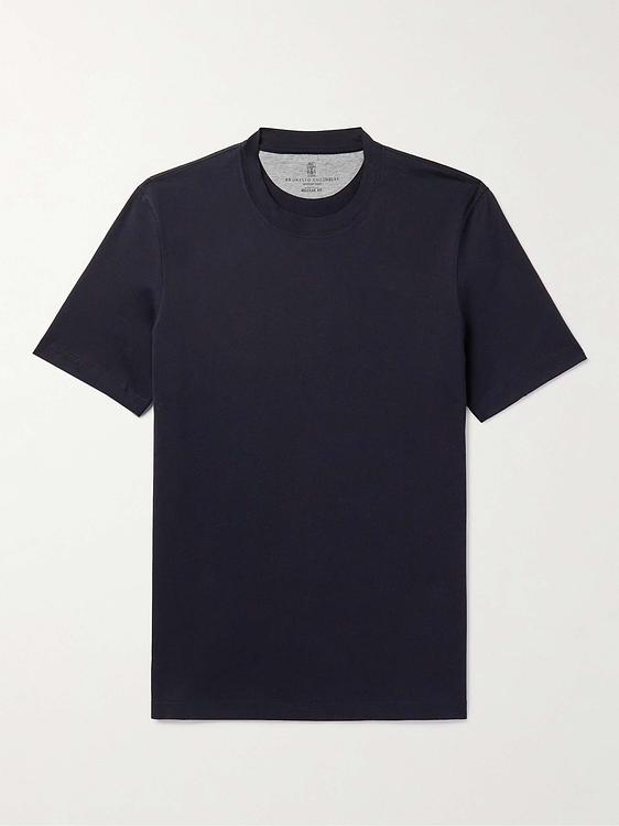 Black t-shirt from Brunello Cucinelli