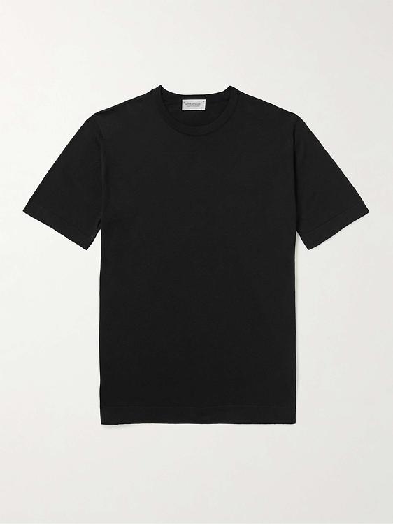 Black t-shirt from John Smedley
